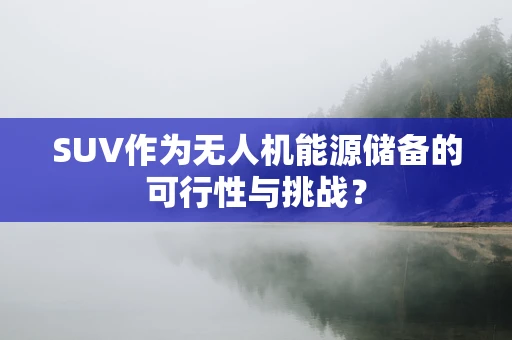 SUV作为无人机能源储备的可行性与挑战？