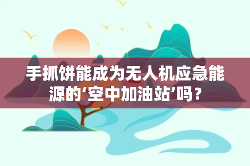 手抓饼能成为无人机应急能源的‘空中加油站’吗？