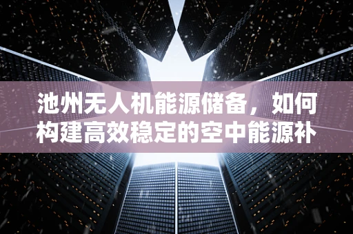 池州无人机能源储备，如何构建高效稳定的空中能源补给站？