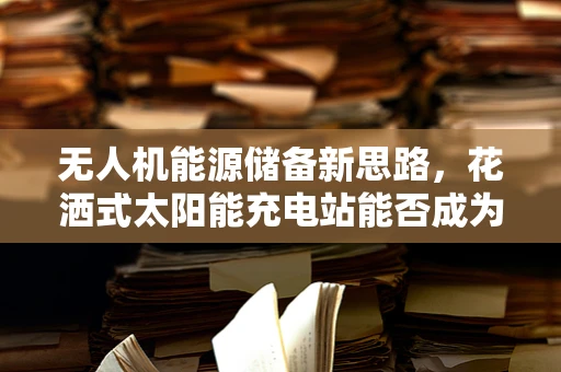 无人机能源储备新思路，花洒式太阳能充电站能否成为未来蓝海？