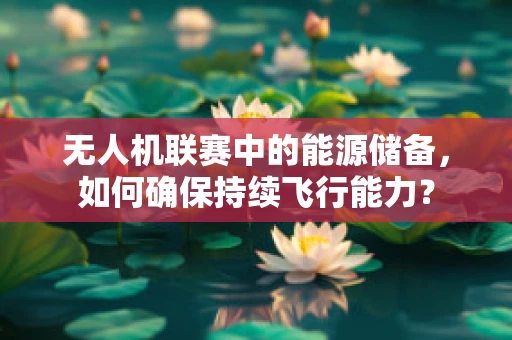 无人机联赛中的能源储备，如何确保持续飞行能力？