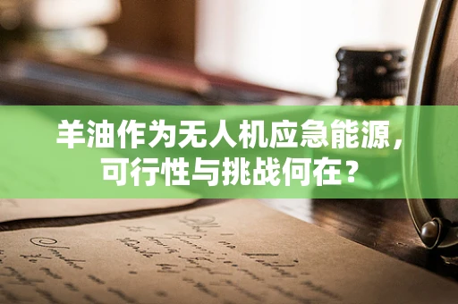 羊油作为无人机应急能源，可行性与挑战何在？