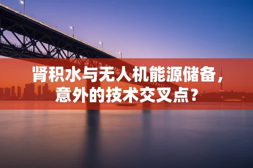 肾积水与无人机能源储备，意外的技术交叉点？