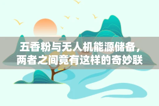 五香粉与无人机能源储备，两者之间竟有这样的奇妙联系？